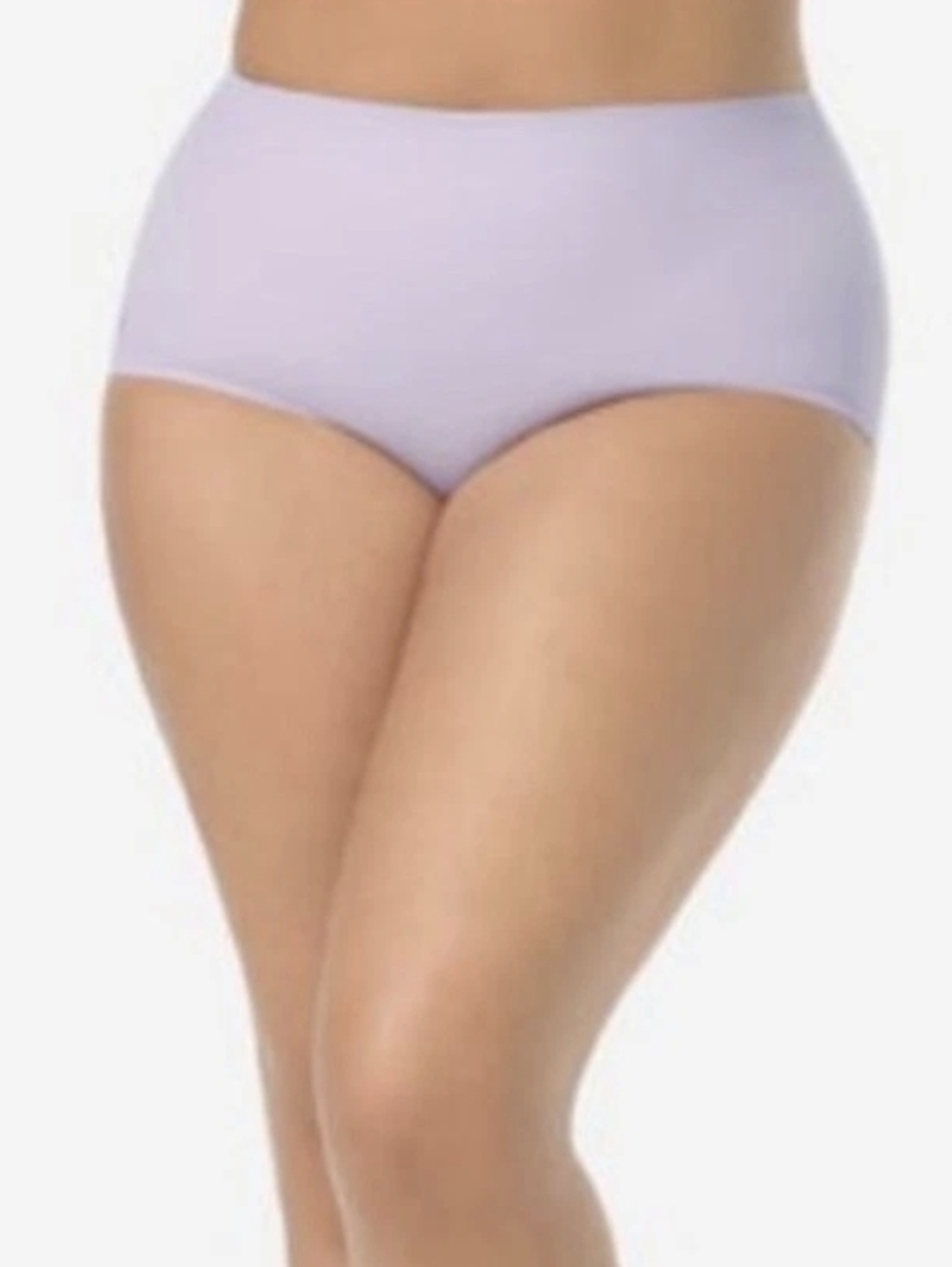 Ruby Ribbon Everyday Waistline Brief Panties #3070 NEW Lovely Lavender Purple